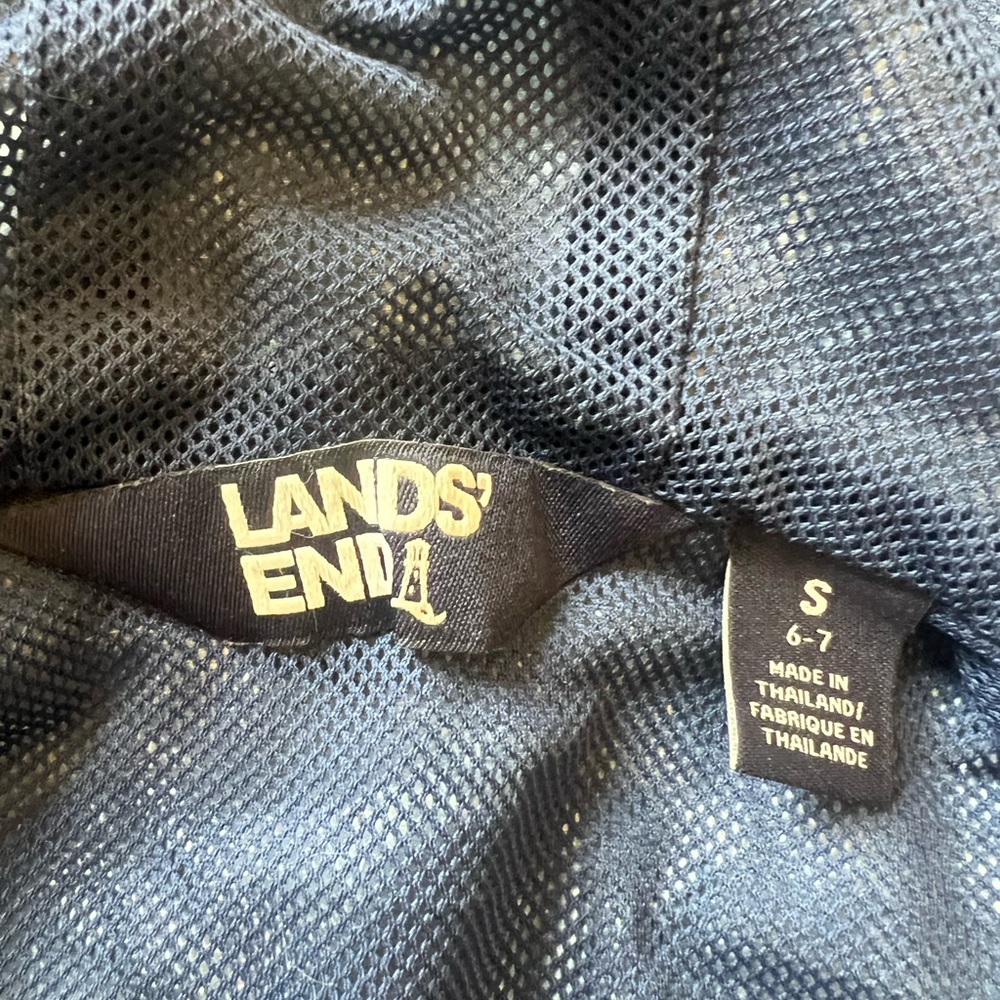Lands' End Electric Blue Storm Jacket - Picture 7 of 7
